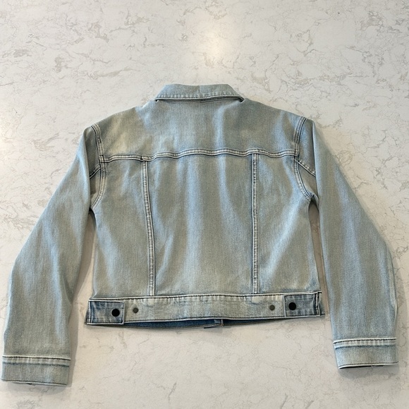 Athleta Double Time Denim Jacket Women’s Small - Picture 8 of 16